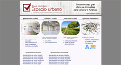 Desktop Screenshot of espaciourbano.com