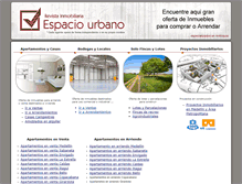 Tablet Screenshot of espaciourbano.com